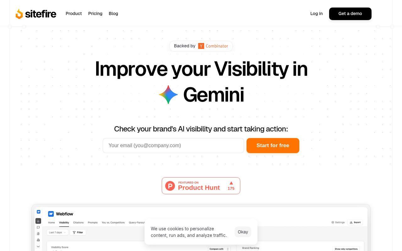sitefire.ai screenshot